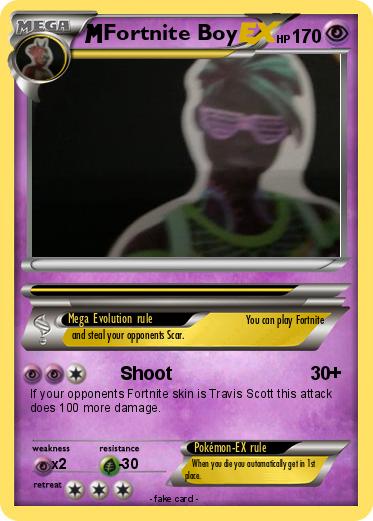 Pokemon Fortnite Boy