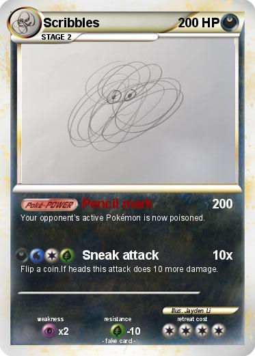 Pokemon Scribbles