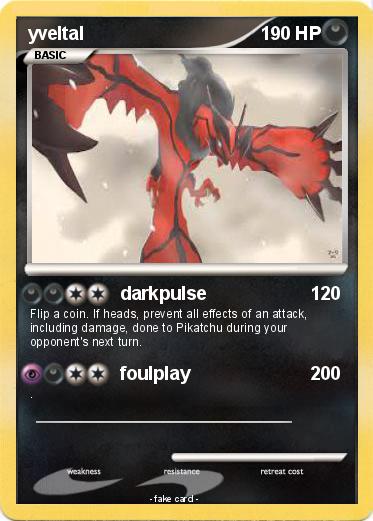 Pokemon yveltal