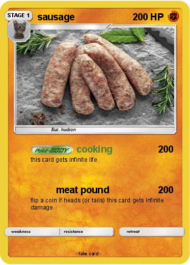Pokemon sausage