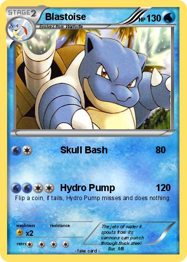 Pokemon Blastoise