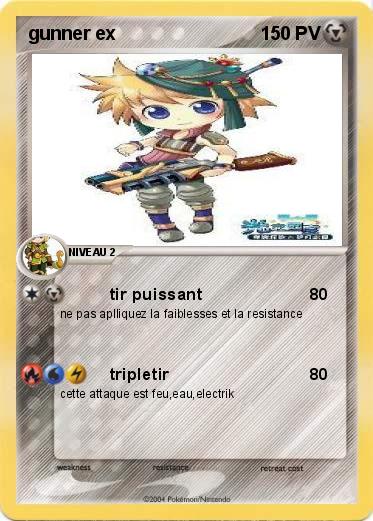Pokemon gunner ex