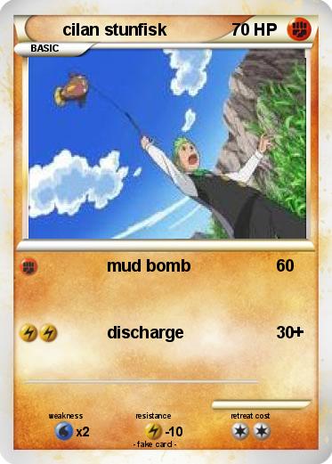 Pokemon cilan stunfisk