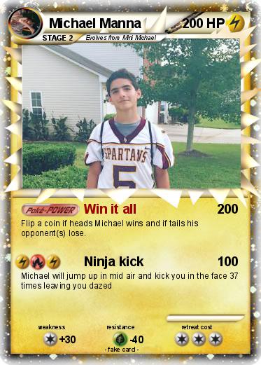 Pokemon Michael Manna
