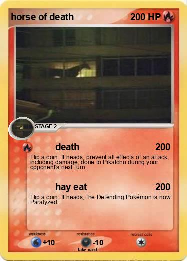 Pokemon horse of death