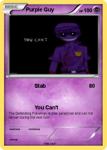Pokemon Purple Guy