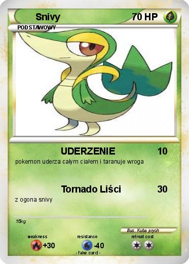 Pokemon Snivy