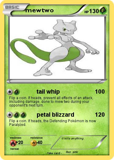 Pokemon mewtwo