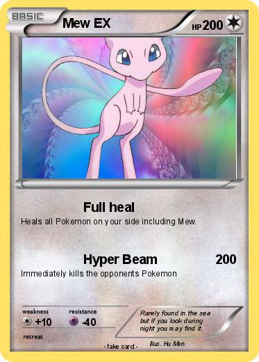 Pokemon Mew EX