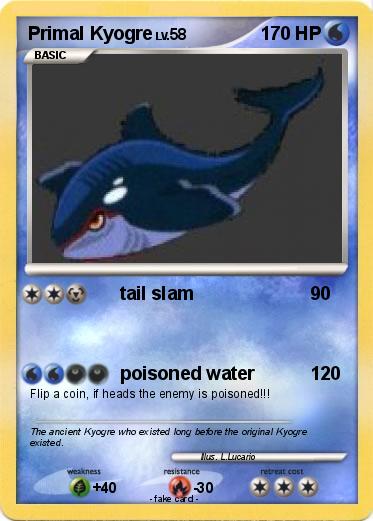 Pokemon Primal Kyogre