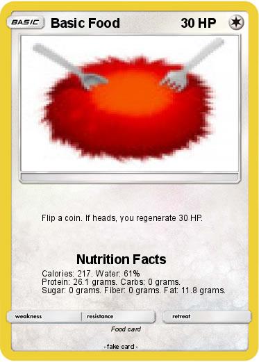 Pokemon Basic Food