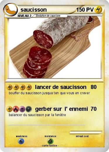 Pokemon saucisson