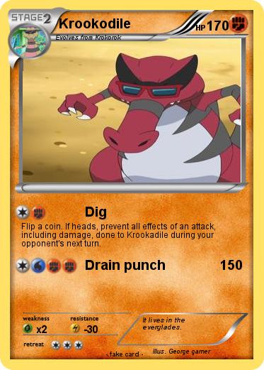 Pokemon Krookodile
