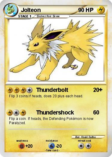 Pokemon Jolteon