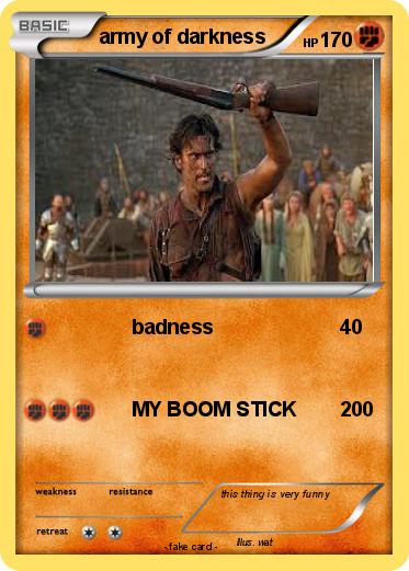 Pokemon army of darkness