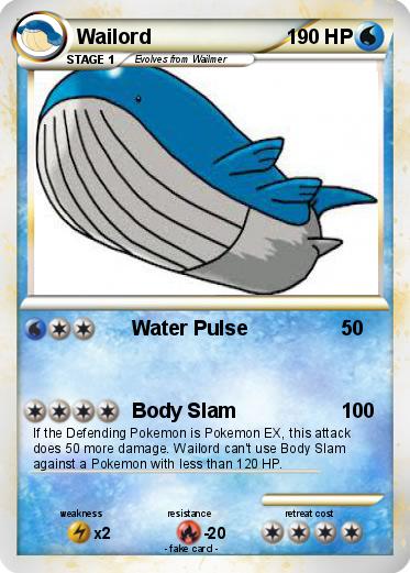 Pokemon Wailord