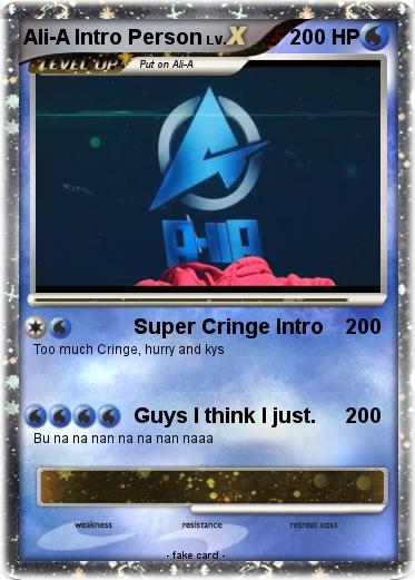 Pokemon Ali-A Intro Person