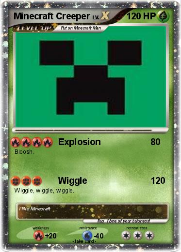 Pokemon Minecraft Creeper