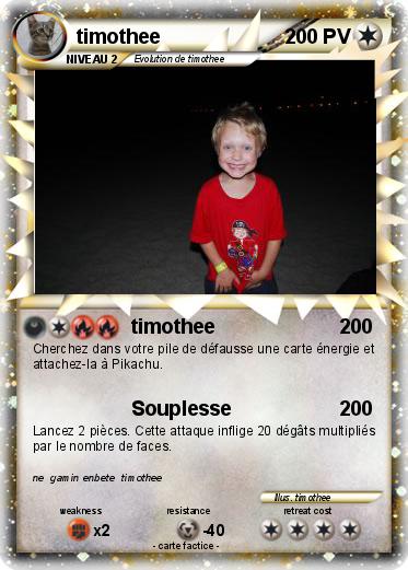 Pokemon timothee