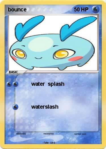 Pokemon bounce
