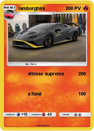 Pokemon lamborghini