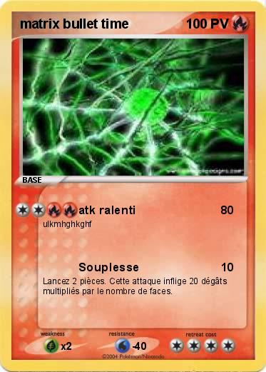 Pokemon matrix bullet time