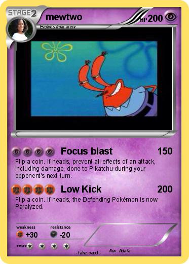 Pokemon mewtwo