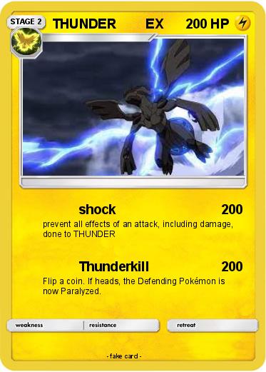 Pokemon THUNDER        EX