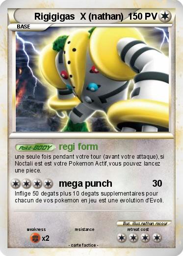 Pokemon Rigigigas  X (nathan)