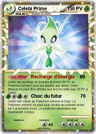 Pokemon Celebi Prime