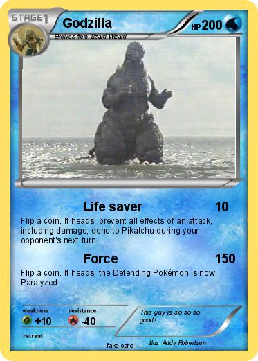Pokemon Godzilla