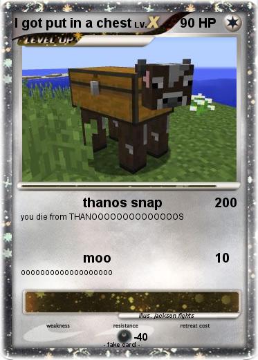 Pokemon I got put in a chest