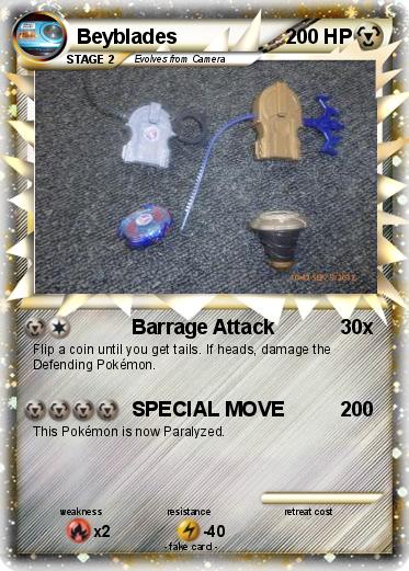 Pokemon Beyblades