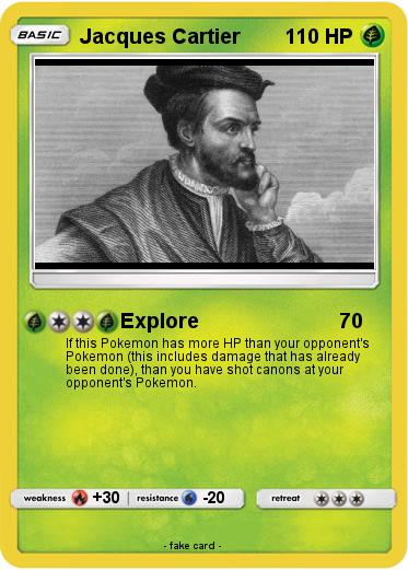 Pokemon Jacques Cartier