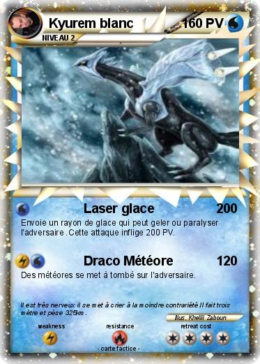 Pokemon Kyurem blanc