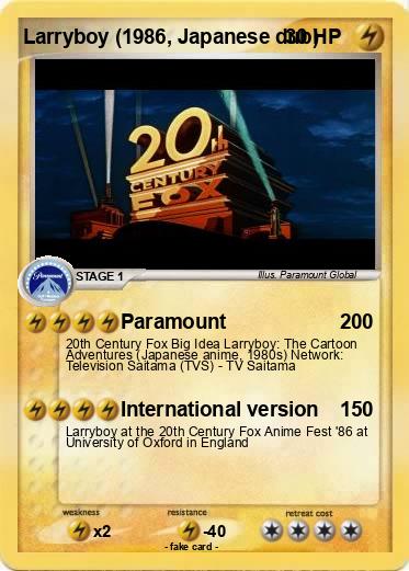 Pokemon Larryboy (1986, Japanese dub)