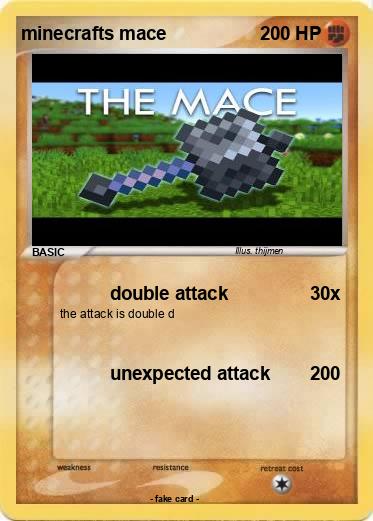 Pokemon minecrafts mace
