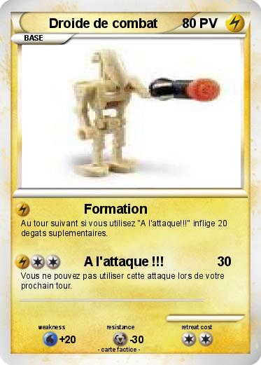 Pokemon Droide de combat