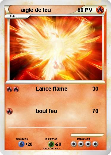 Pokemon aigle de feu