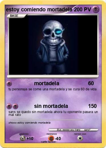 Pokemon estoy comiendo mortadela