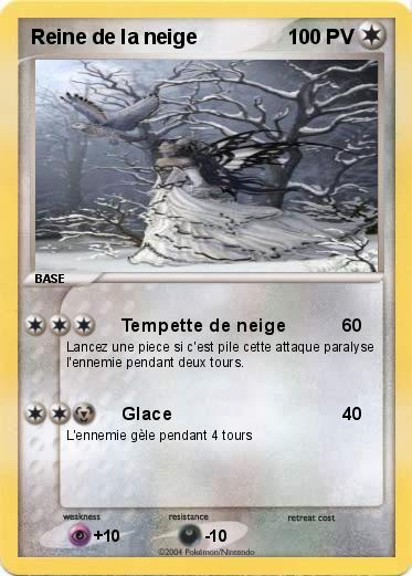 Pokemon Reine de la neige
