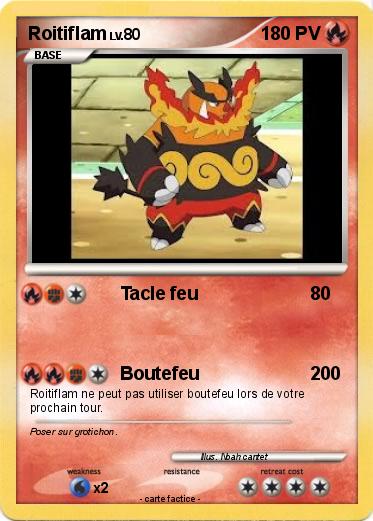 Pokemon Roitiflam