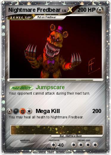 Pokemon Nightmare Fredbear