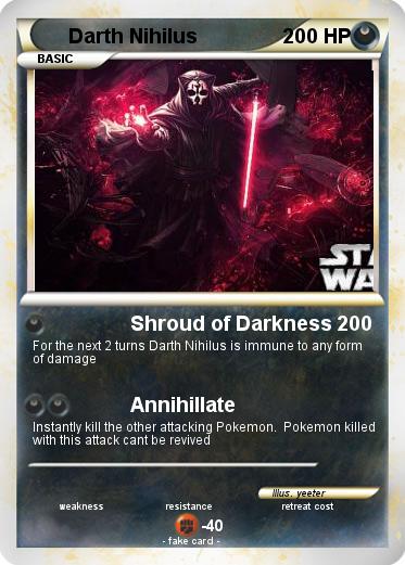 Pokemon Darth Nihilus