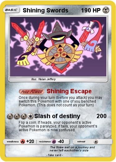 Pokemon Shining Swords
