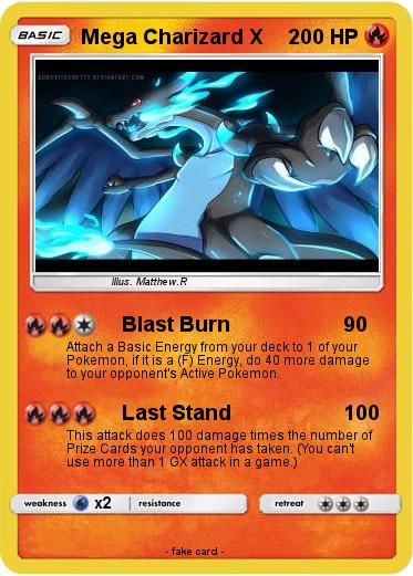 Pokemon Mega Charizard X