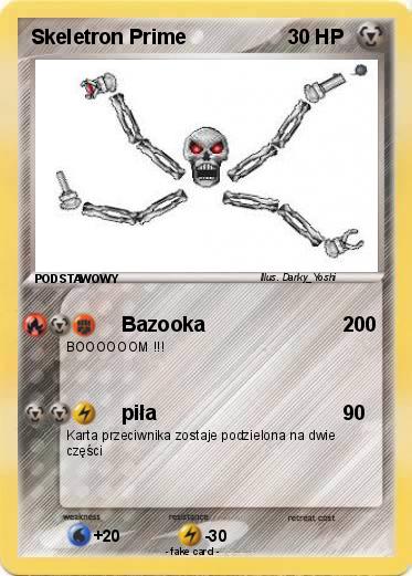 Pokemon Skeletron Prime