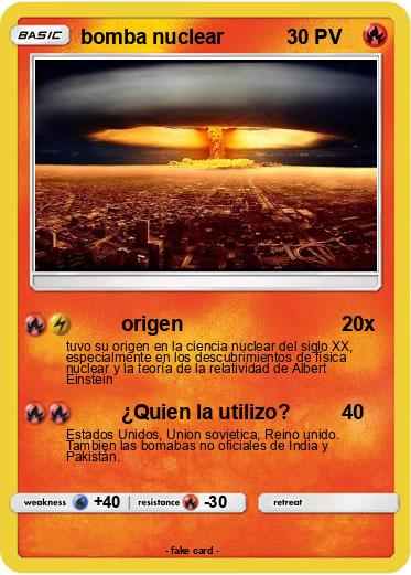Pokemon bomba nuclear
