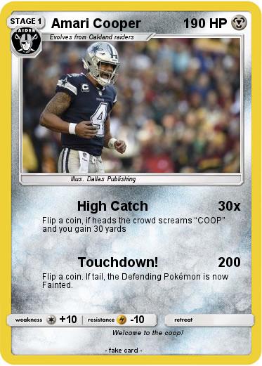 Pokemon Amari Cooper