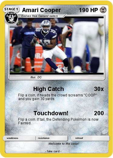 Pokemon Amari Cooper
